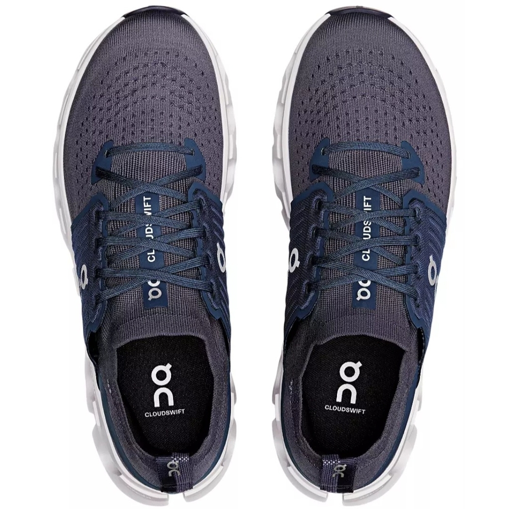 On Cloudswift 4 Running Shoes Men's US Size 10.5 Navy/Gray (NIB) - Picture 5 of 9